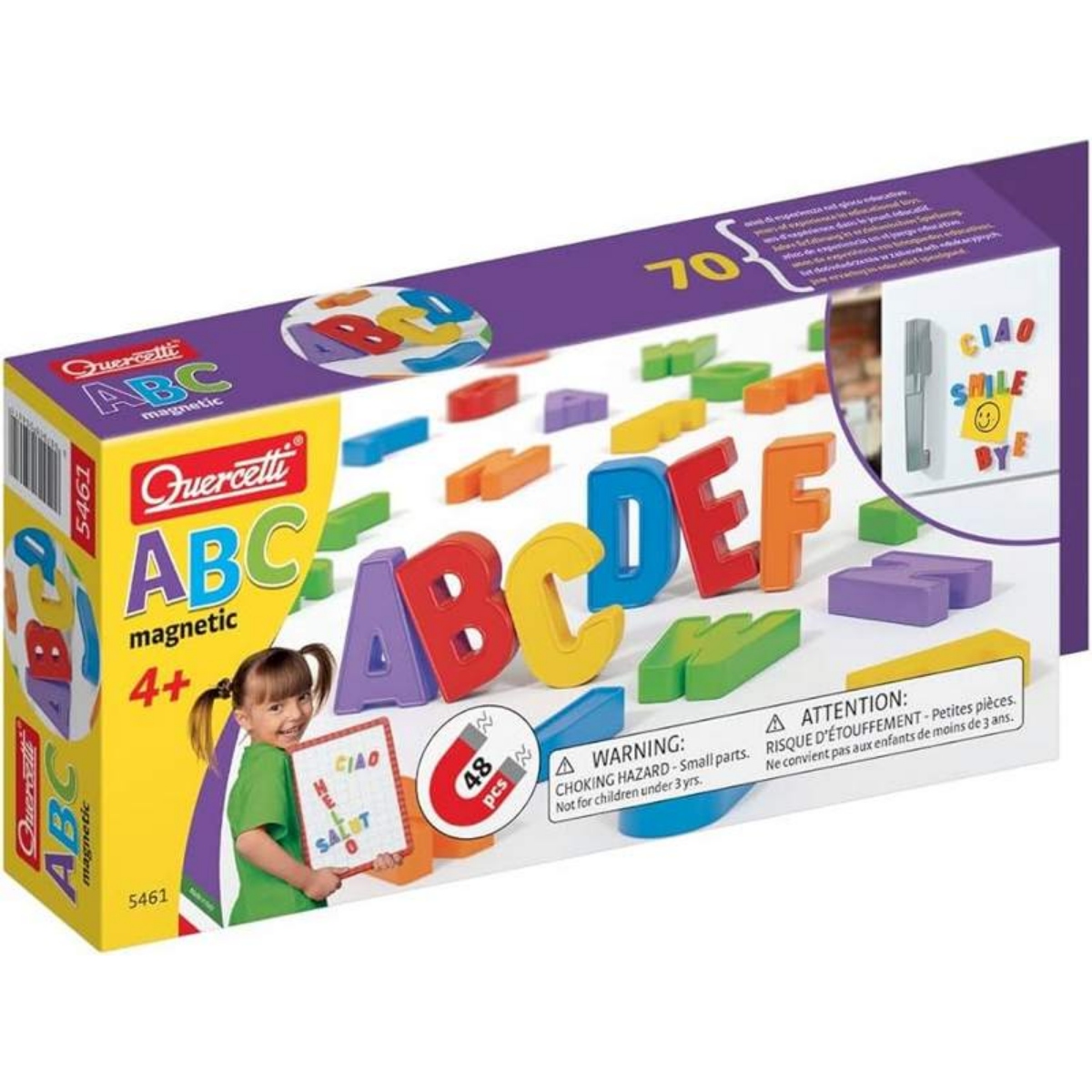Toys Educational - BIG Magnetic Letters - (Quercetti)